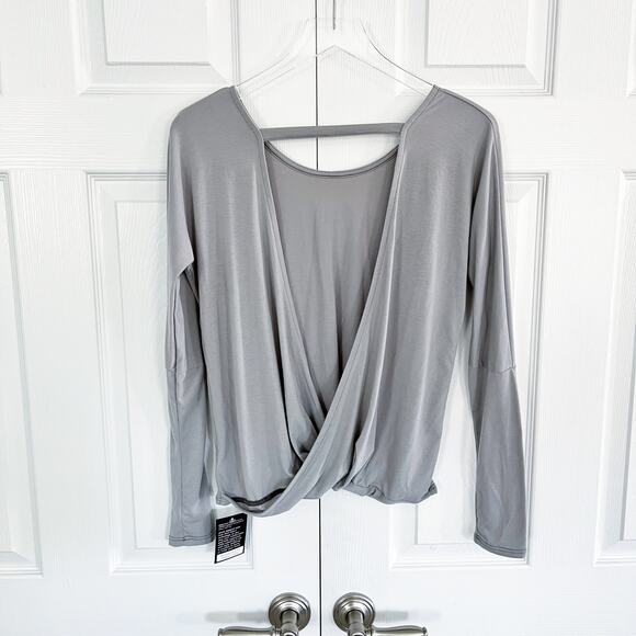 Onzie Drapey V Back in Sand - Picture 6 of 7